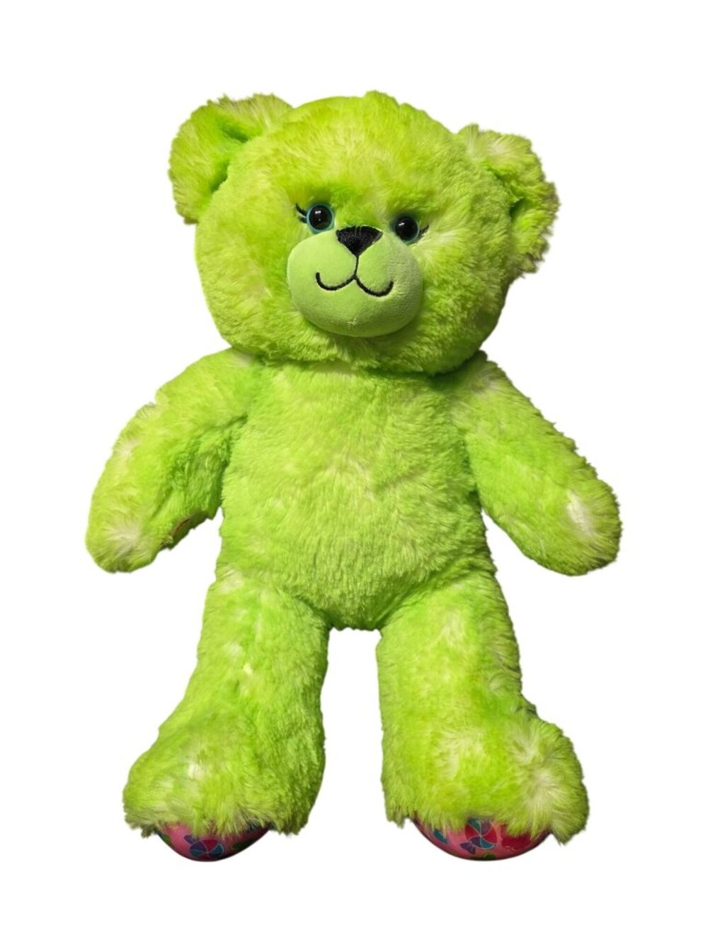 Build-A-Bear Workshop BAB Candy Pop Bear Lime Green Plush